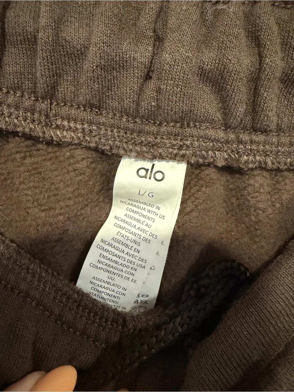 ALO‎ Yoga accolade Espresso Brown Casual Sweatpants